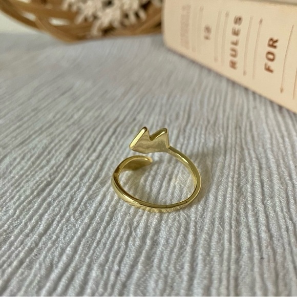 Fox Gold Wrap Ring Band Minimal Animal Femme Classic Jewelry - Picture 7 of 12